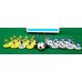 Subbuteo Andrew Table Soccer Brazil Italy 1970 World Cup Final set on WSB Professional bases